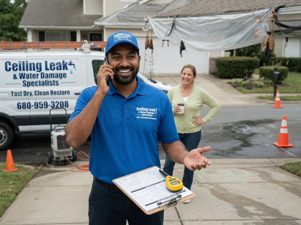 Ceiling Leak Cleanup Lemoyne, PA FAQs